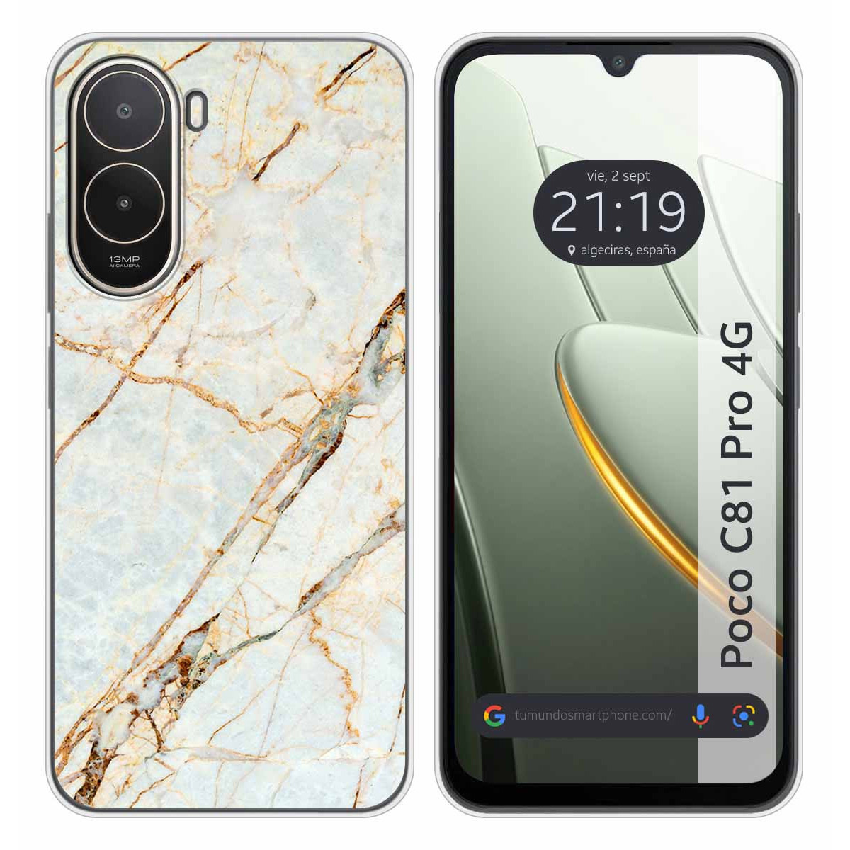 Funda Silicona para Xiaomi Poco C81 Pro 4G...