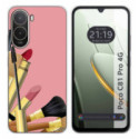 Funda Silicona para Xiaomi Poco C81 Pro 4G diseño Brochas Dibujos