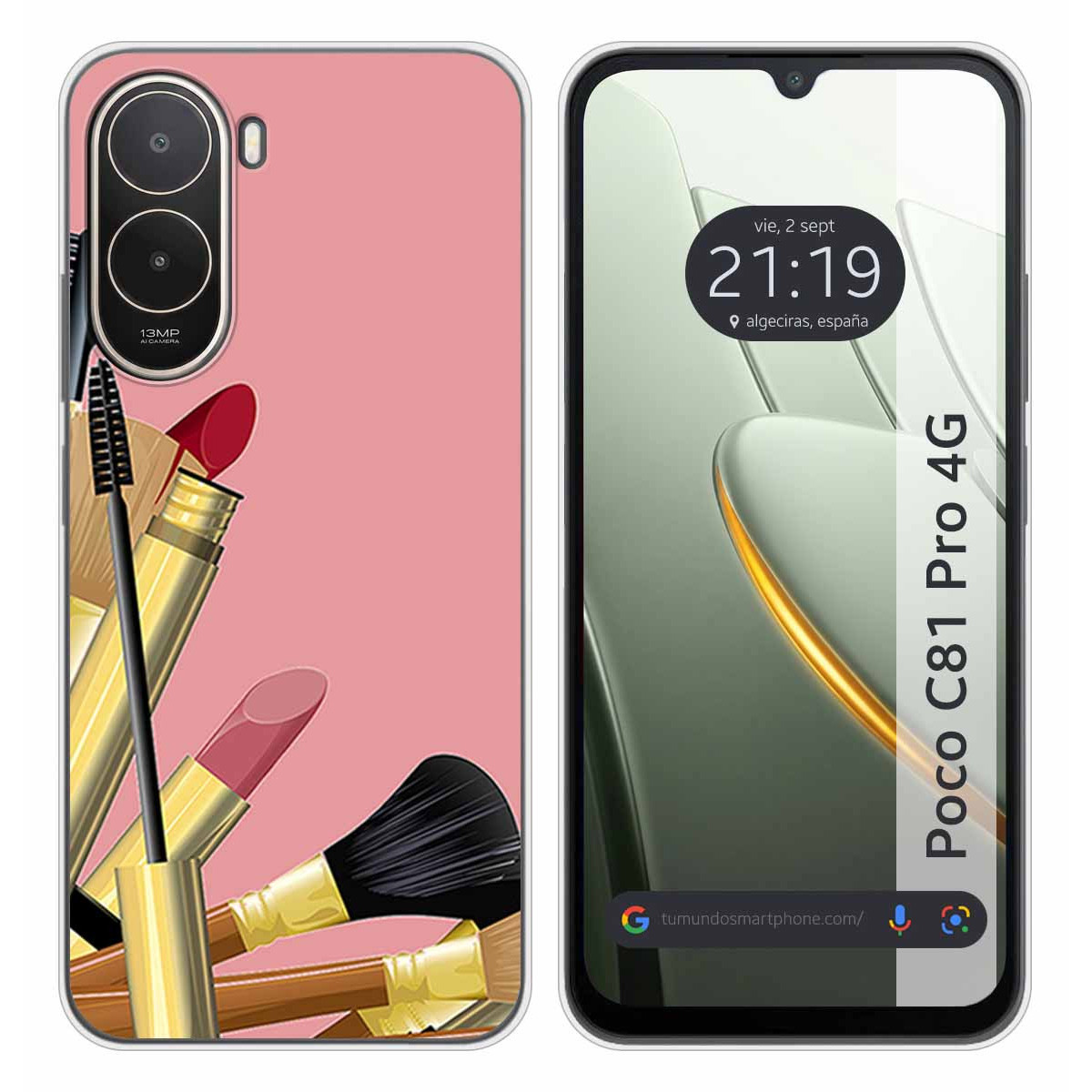 Funda Silicona para Xiaomi Poco C81 Pro 4G...