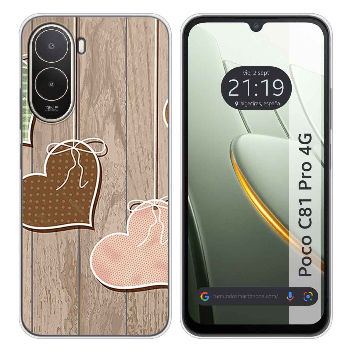 Funda Silicona para Xiaomi Poco C81 Pro 4G...