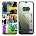 Funda Silicona para Xiaomi Poco C81 Pro 4G diseño Comic Dibujos
