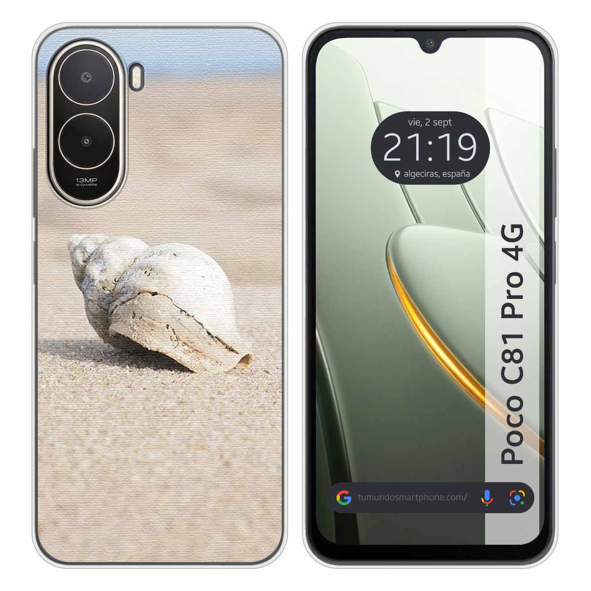 Funda Silicona para Xiaomi Poco C81 Pro 4G...