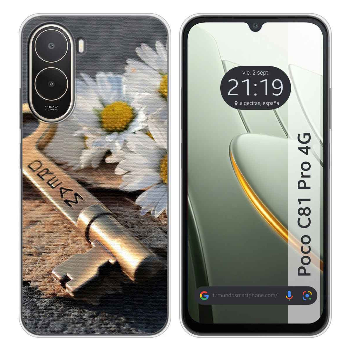 Funda Silicona para Xiaomi Poco C81 Pro 4G...