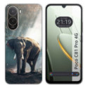 Funda Silicona para Xiaomi Poco C81 Pro 4G diseño Elefante Dibujos