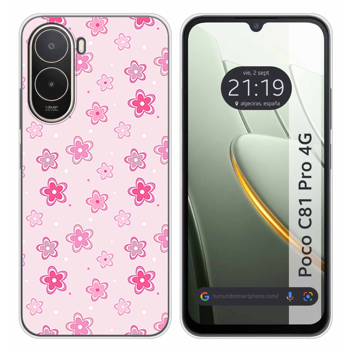 Funda Silicona para Xiaomi Poco C81 Pro 4G...