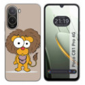 Funda Silicona para Xiaomi Poco C81 Pro 4G diseño Leon Dibujos