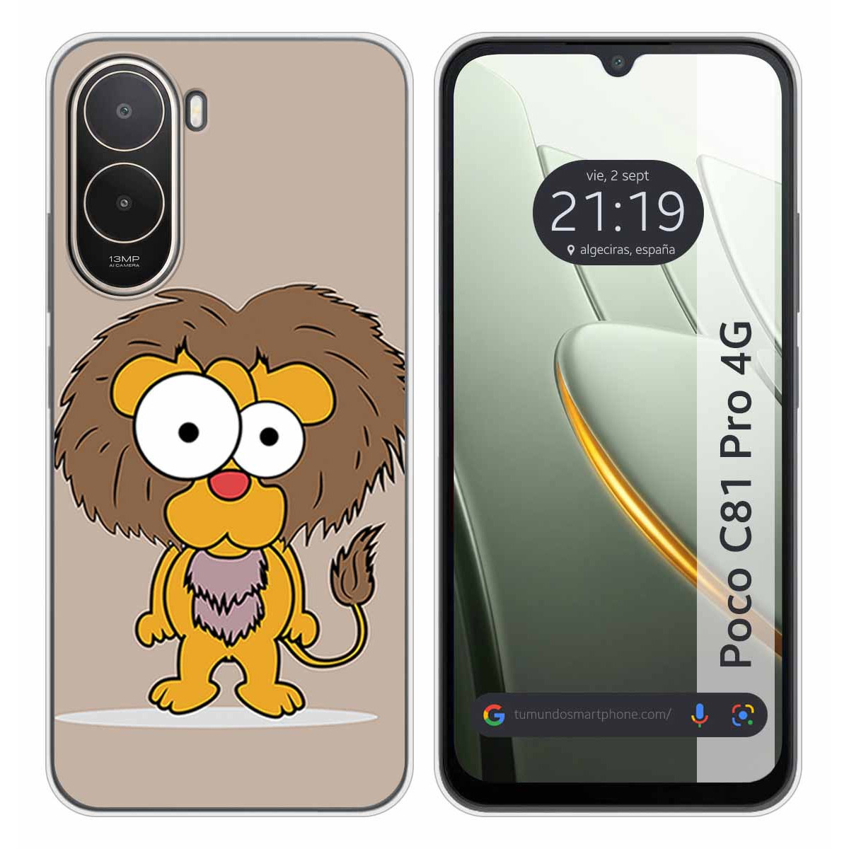 Funda Silicona para Xiaomi Poco C81 Pro 4G...