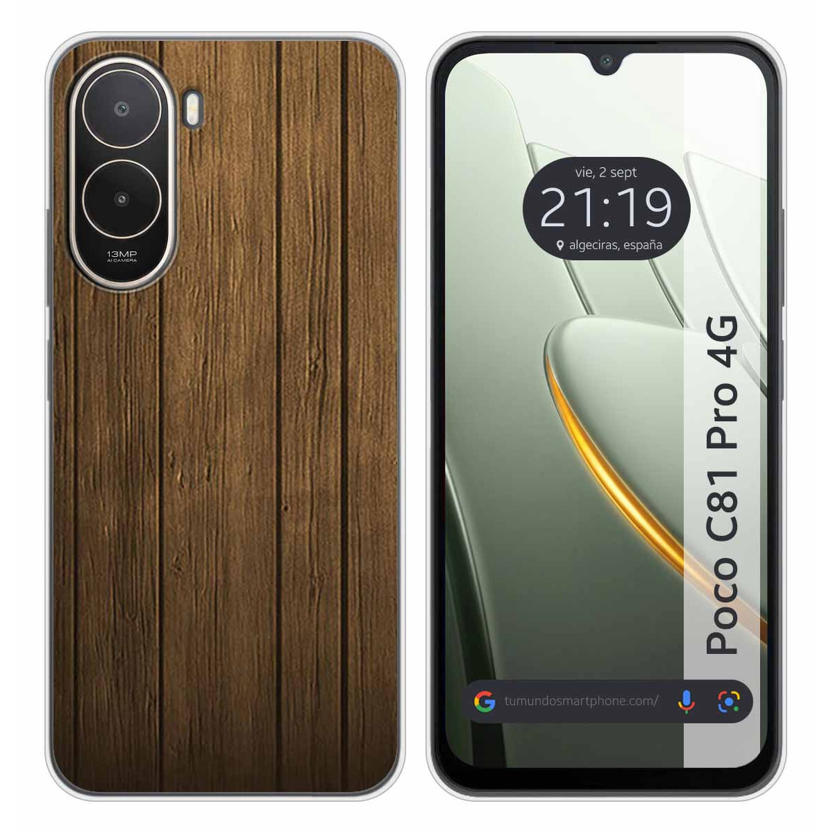 Funda Silicona para Xiaomi Poco C81 Pro 4G...