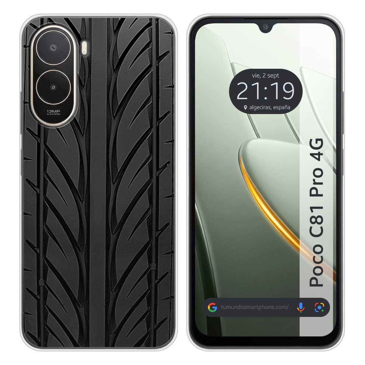 Funda Silicona para Xiaomi Poco C81 Pro 4G...