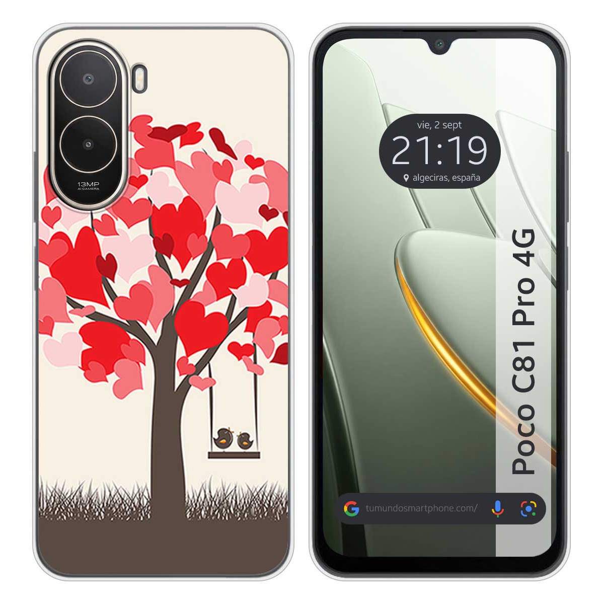 Funda Silicona para Xiaomi Poco C81 Pro 4G...