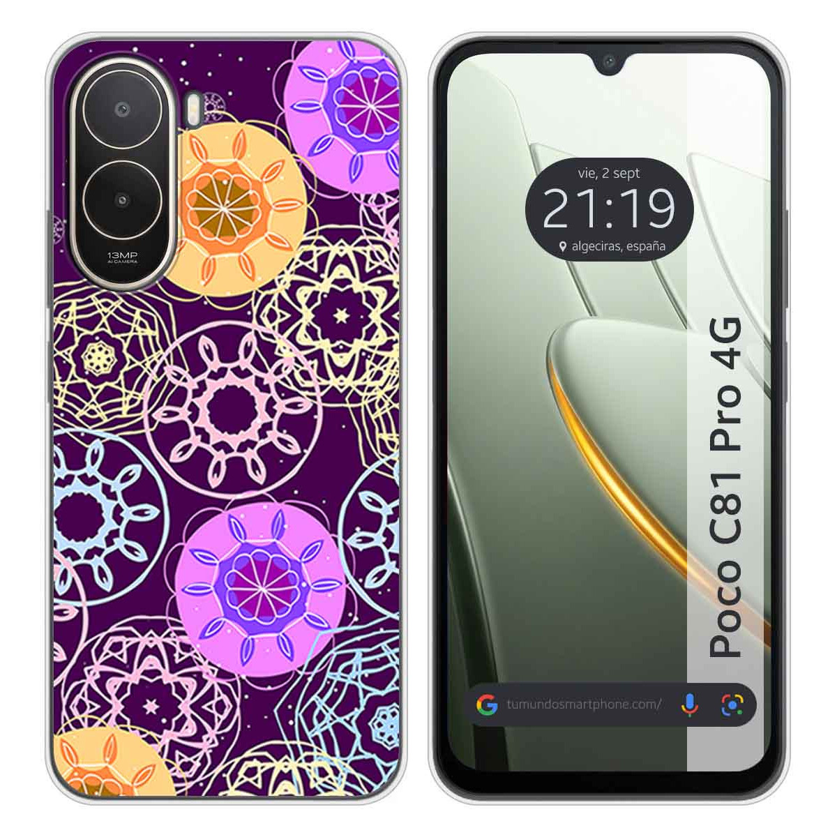 Funda Silicona para Xiaomi Poco C81 Pro 4G...