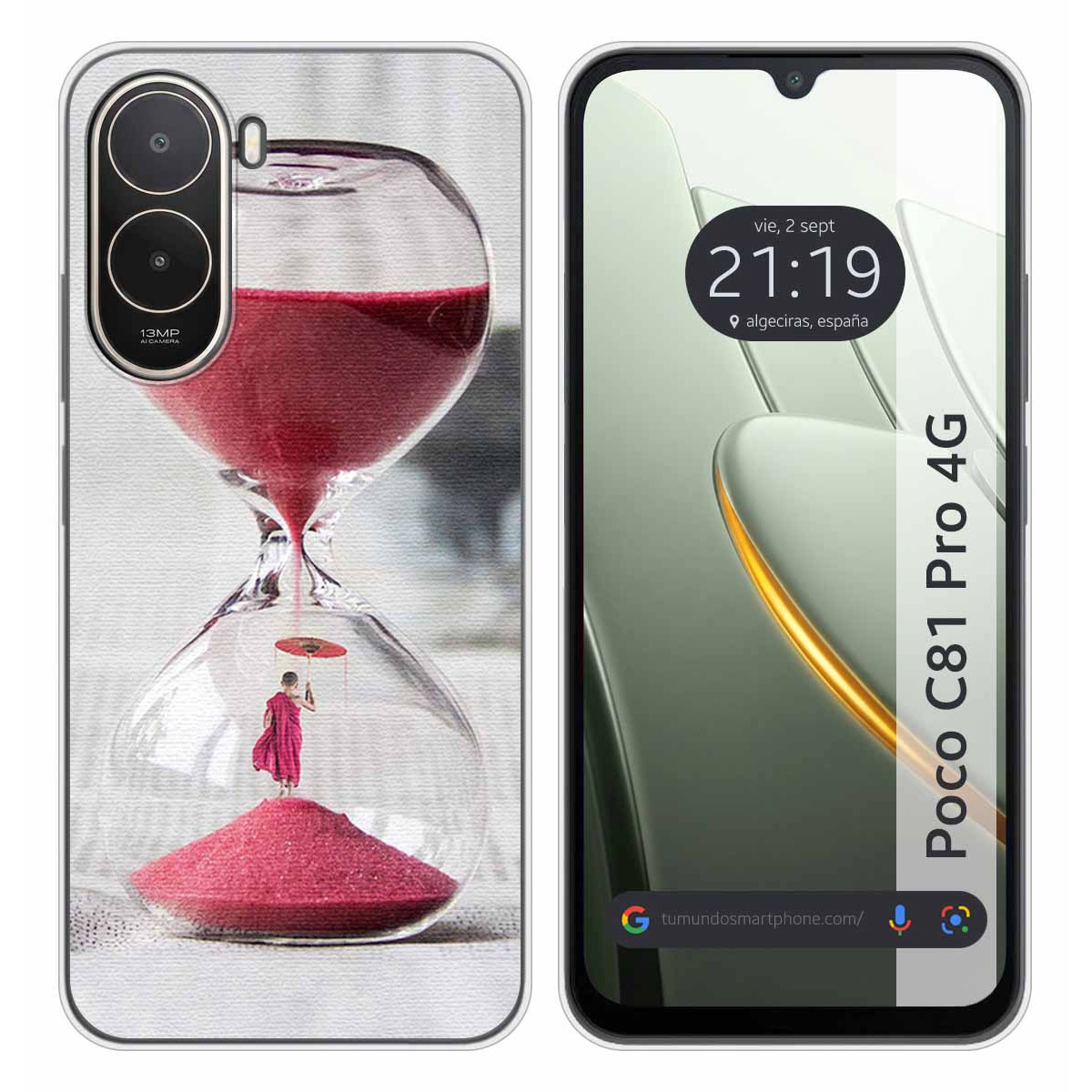 Funda Silicona para Xiaomi Poco C81 Pro 4G...