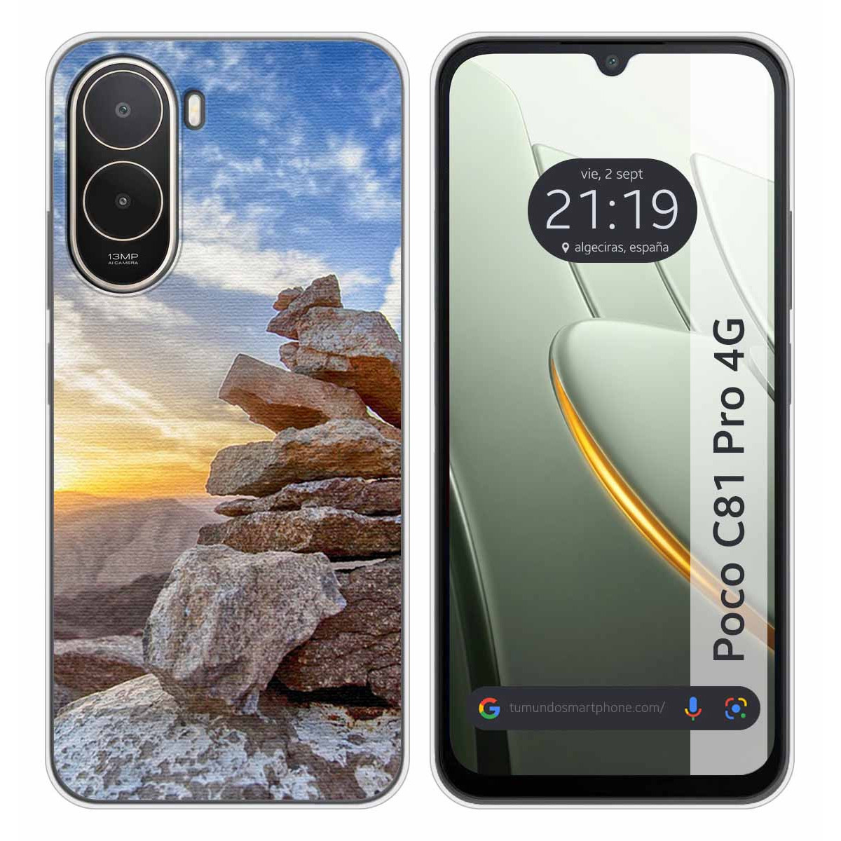 Funda Silicona para Xiaomi Poco C81 Pro 4G...