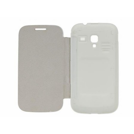 Funda  Tipo Flip Cover Samsung Galaxy Ace 2 I8160 Color Blanca