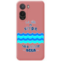 Funda Silicona Líquida Rosa para Xiaomi Poco C81 Pro 4G diseño Agua Dibujos
