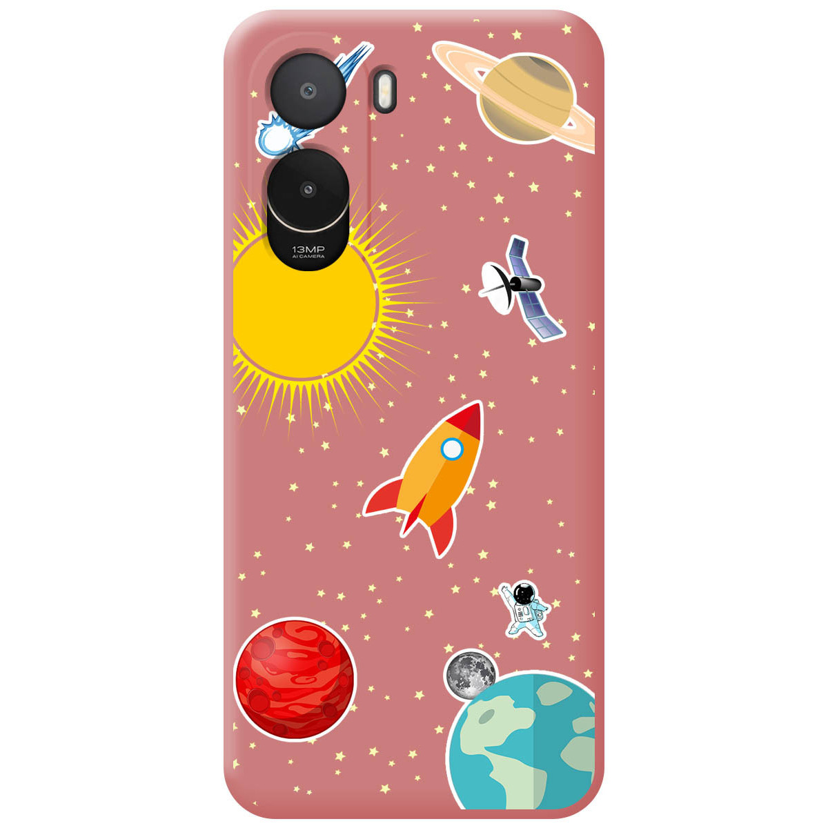 Funda Silicona Líquida Rosa para Xiaomi Poco...