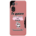 Funda Silicona Líquida Rosa para Xiaomi Poco C81 Pro 4G diseño Vaca Dibujos