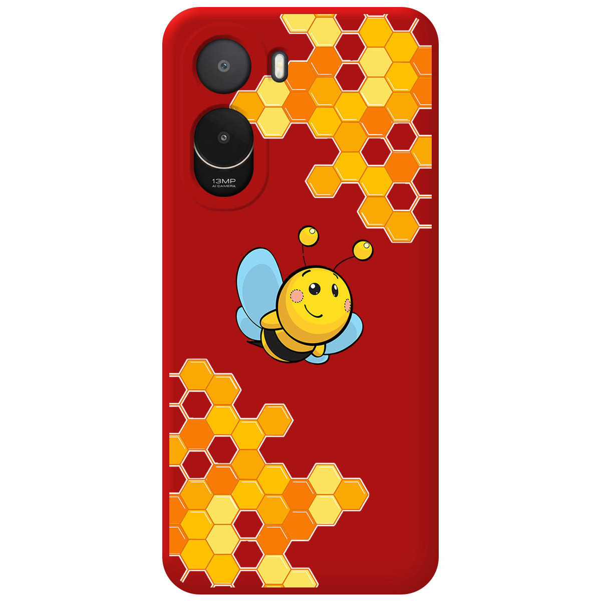 Funda Silicona Líquida Roja para Xiaomi Poco...