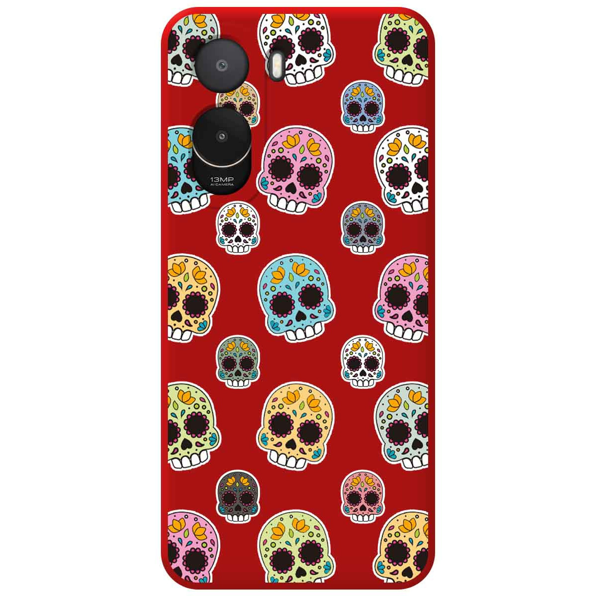 Funda Silicona Líquida Roja para Xiaomi Poco...