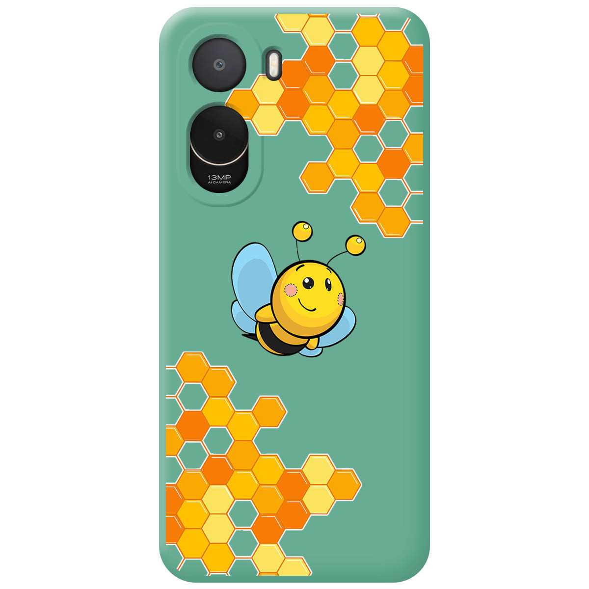 Funda Silicona Líquida Verde para Xiaomi Poco...