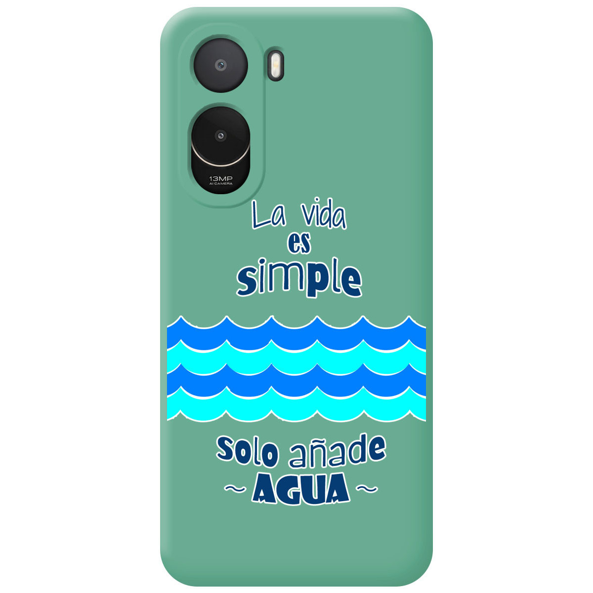 Funda Silicona Líquida Verde para Xiaomi Poco...