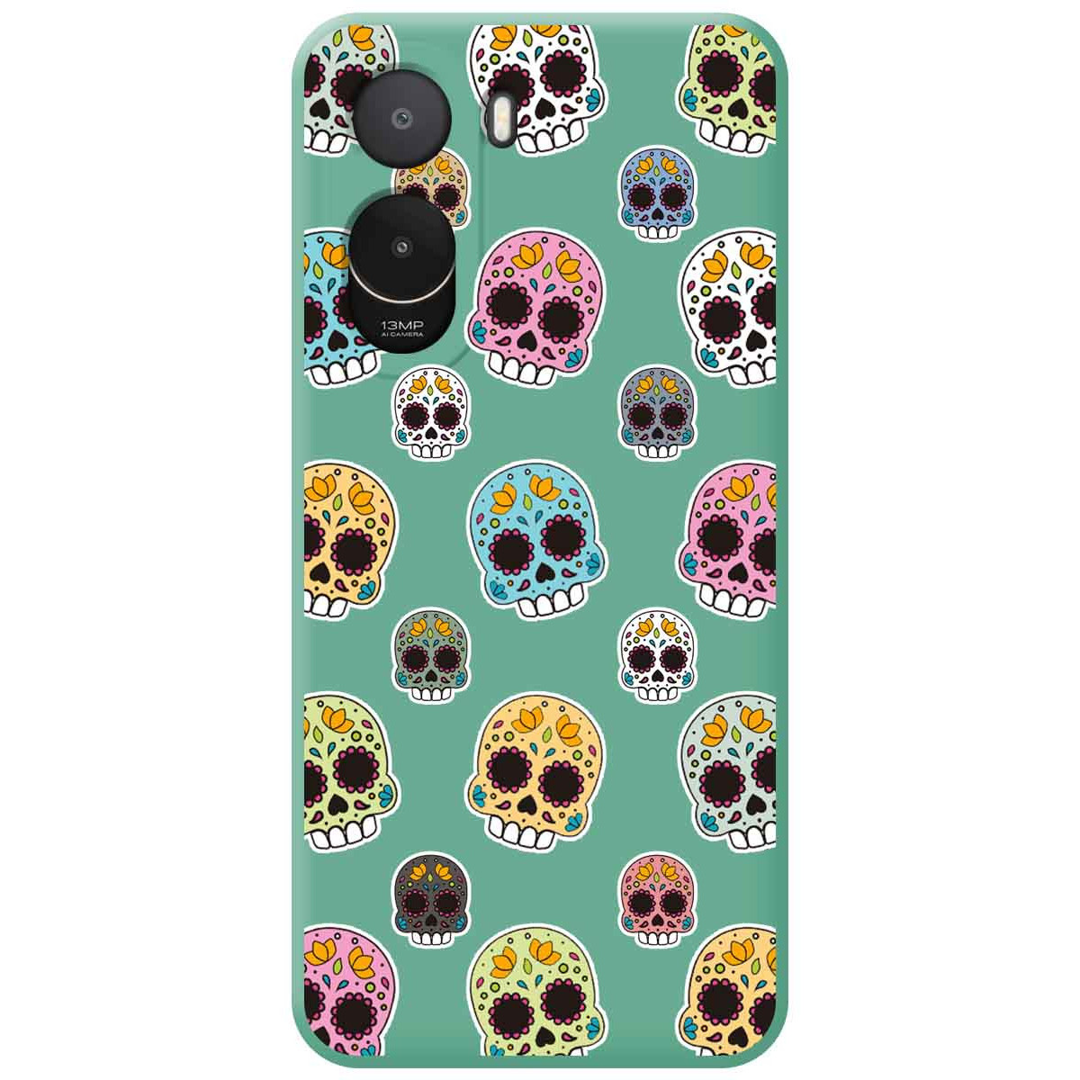 Funda Silicona Líquida Verde para Xiaomi Poco...
