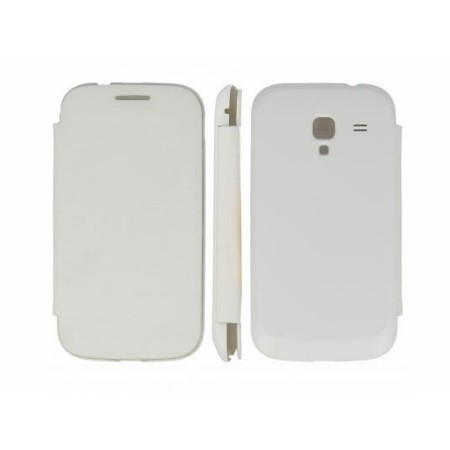 Funda  Tipo Flip Cover Samsung Galaxy Ace 2 I8160 Color Blanca