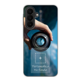 Personaliza tu Funda Silicona Gel Tpu Transparente con tu Fotografia para Samsung Galaxy A27 5G Dibujo Personalizada