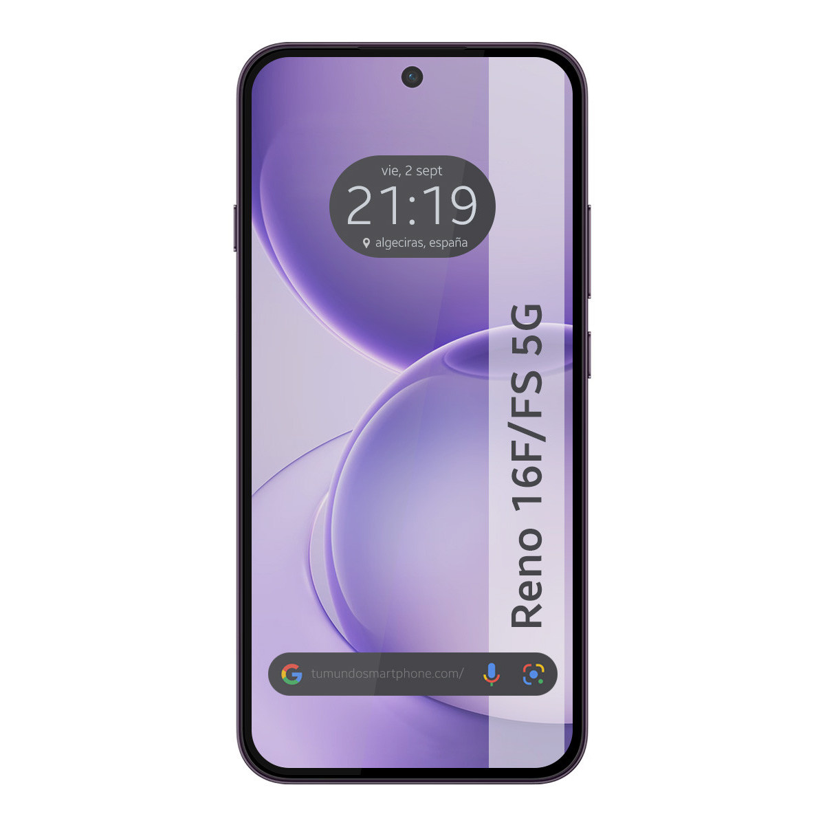 Protector Cristal Templado Completo 5D Full Glue Negro para Oppo Reno 16 FS / 16FS 5G Vidrio