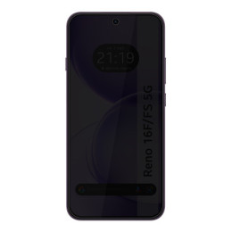 Protector Cristal Templado Completo 5D Antiespías para Oppo Reno 16 FS / 16FS 5G Vidrio 2