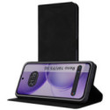 Funda Libro de Polipiel con tarjetero para Oppo Reno 16 F / 16F 5G color Negra