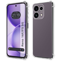 Funda Silicona Antigolpes Transparente para Oppo Reno 16 FS / 16FS 5G