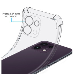 Funda Silicona Antigolpes Transparente para Oppo Reno 16 FS / 16FS 5G 2