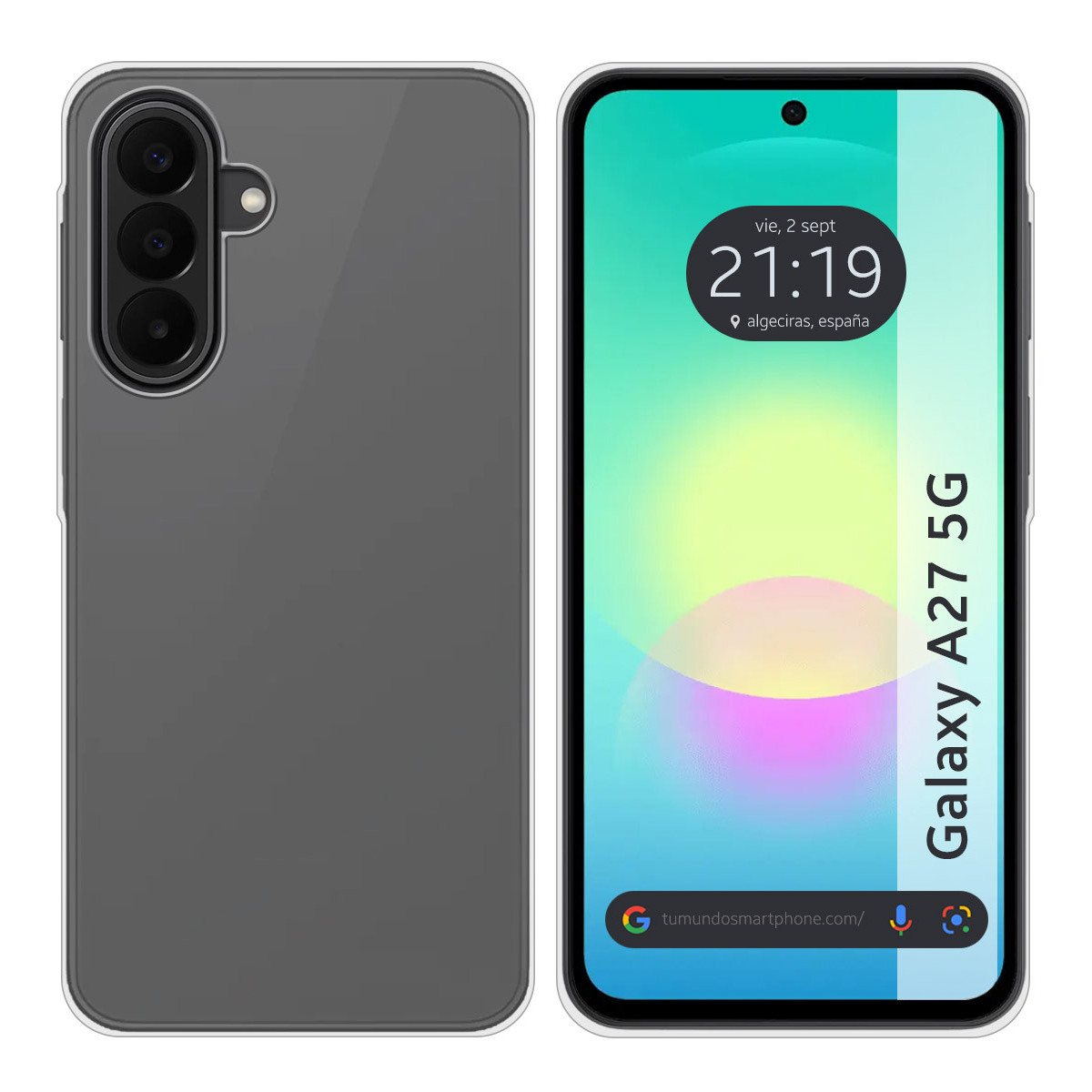 Funda Silicona Gel TPU Transparente para Samsung Galaxy A27 5G