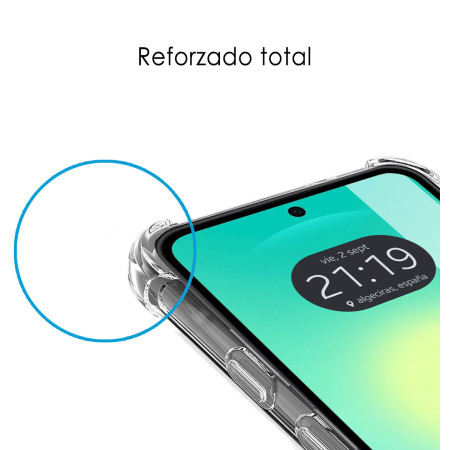 Funda Silicona Antigolpes Transparente para Samsung Galaxy A27 5G