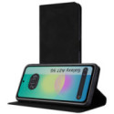 Funda Libro de Polipiel con tarjetero para Samsung Galaxy A27 5G color Negra
