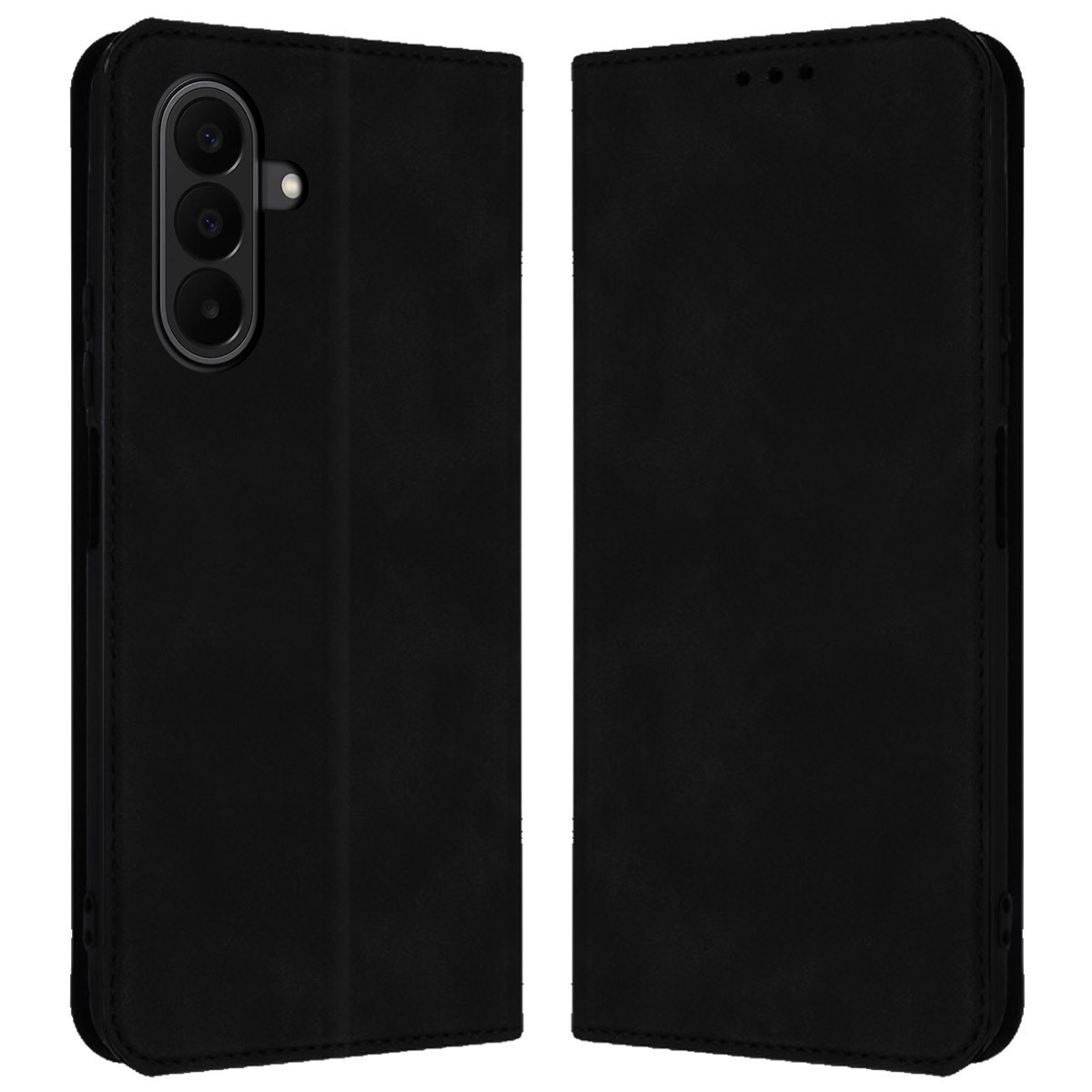 Funda Libro de Polipiel con tarjetero para Samsung Galaxy A27 5G color Negra