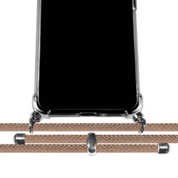 Funda Colgante Transparente para Samsung Galaxy A27 5G con Cordon Camel 2
