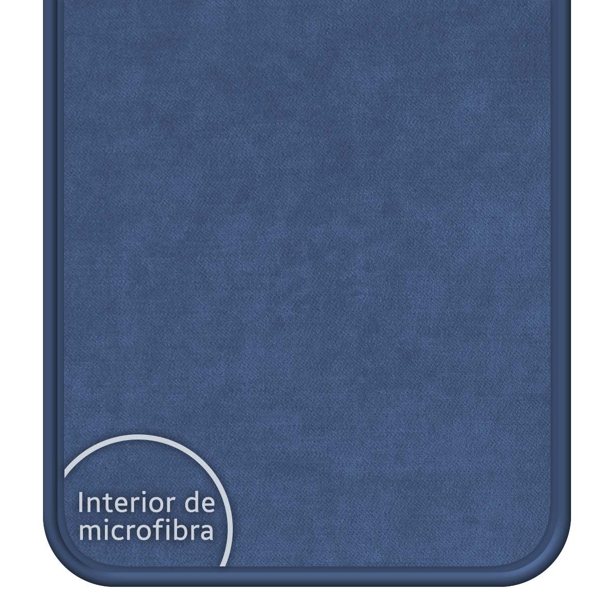 Funda Silicona Líquida Ultra Suave para Oppo Reno 16 F / 16F 5G color Azul