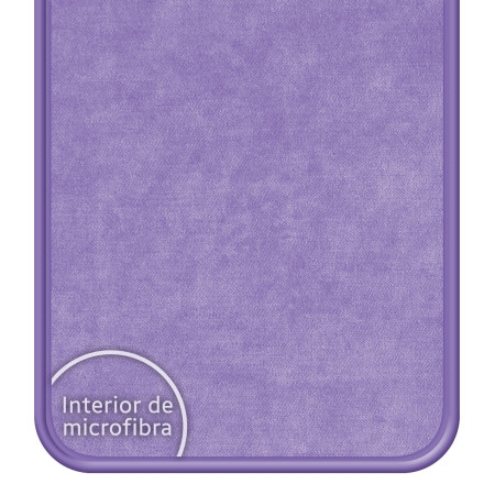 Funda Silicona Líquida Ultra Suave para Oppo Reno 16 FS / 16FS 5G color Morada
