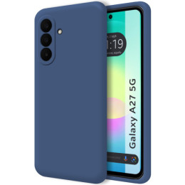 Funda Silicona Líquida Ultra Suave para Samsung Galaxy A27 5G color Azul