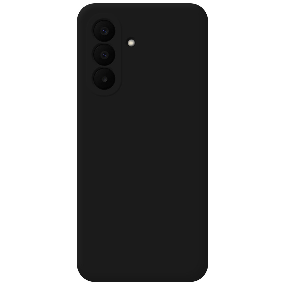 Funda Silicona Líquida Ultra Suave para Samsung Galaxy A27 5G color Negra