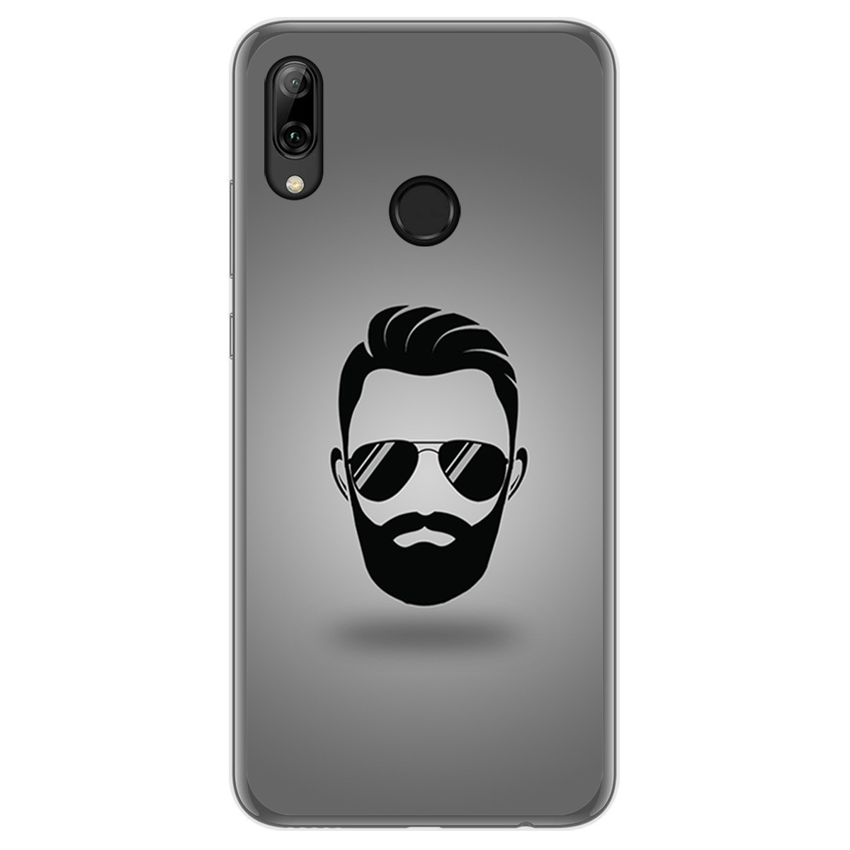 Funda Gel Tpu para Huawei P Smart 2019 / Honor 10 Lite diseño Barba Dibujos