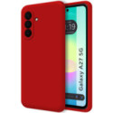 Funda Silicona Líquida Ultra Suave para Samsung Galaxy A27 5G color Roja