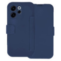 Funda Silicona Suave con Tapa para Oppo Reno 16 FS / 16FS 5G color Azul