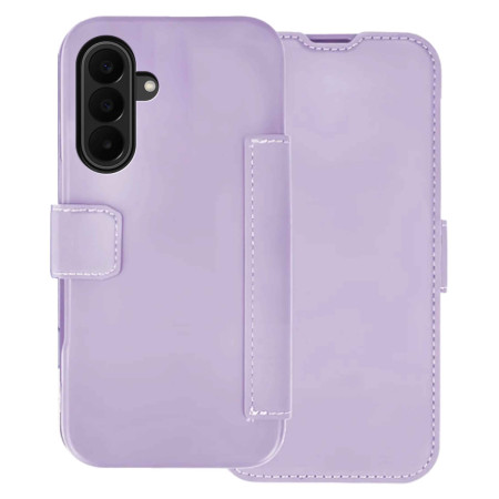 Funda Silicona Suave con Tapa para Samsung Galaxy A27 5G color Morada