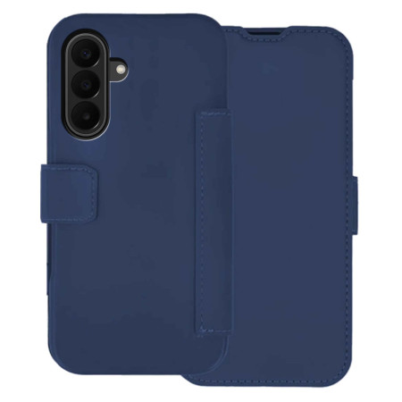 Funda Silicona Suave con Tapa para Samsung Galaxy A27 5G color Azul