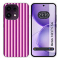Funda Silicona para Oppo Reno 16 F / 16F 5G diseño Lines 01 Dibujos