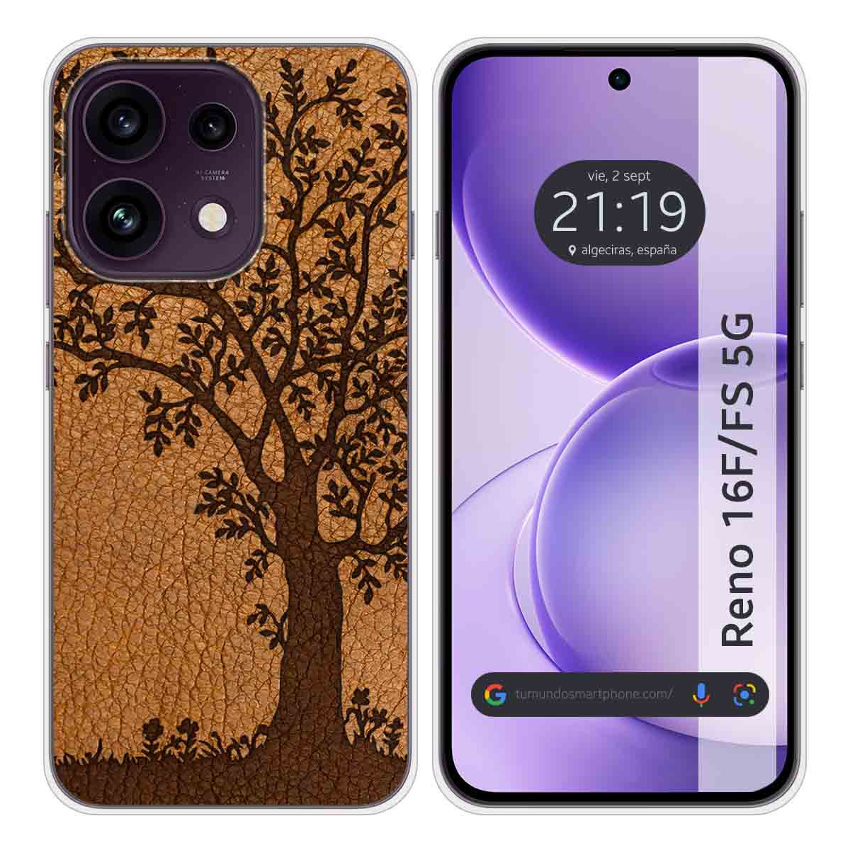 Funda Silicona para Oppo Reno 16 F / 16F 5G...