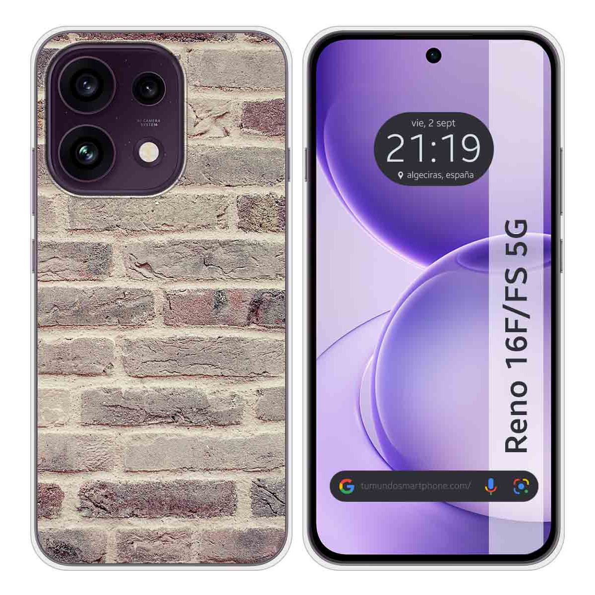 Funda Silicona para Oppo Reno 16 F / 16F 5G...